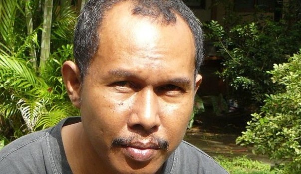 Pioneering West Papua journalist Victor Mambor, Chairman of Journalists Alliance (AJI) Papua, Editor of Tabloid Jubi, media freedom advocate and Journalism trainer (photo: Jubi